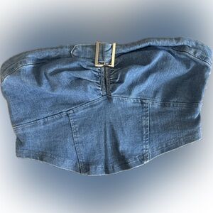 Denim Blvd Women's crop top